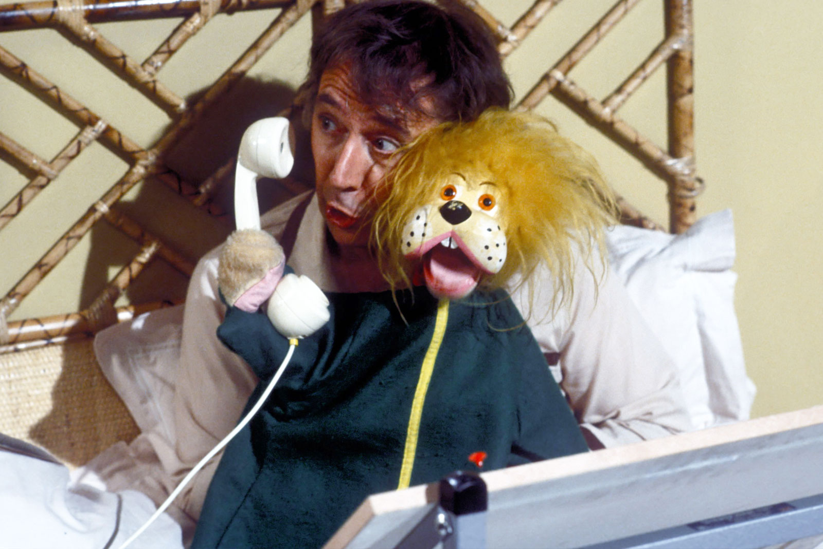 Dudley Rush played by Robert Gillespie and Leo the Lion